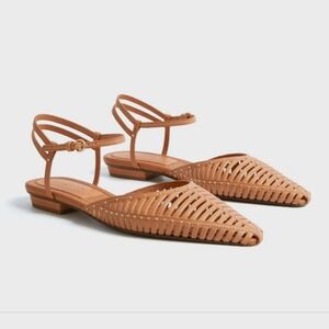 Ulla Johnson Rust Cage Ballet Flats Size 40